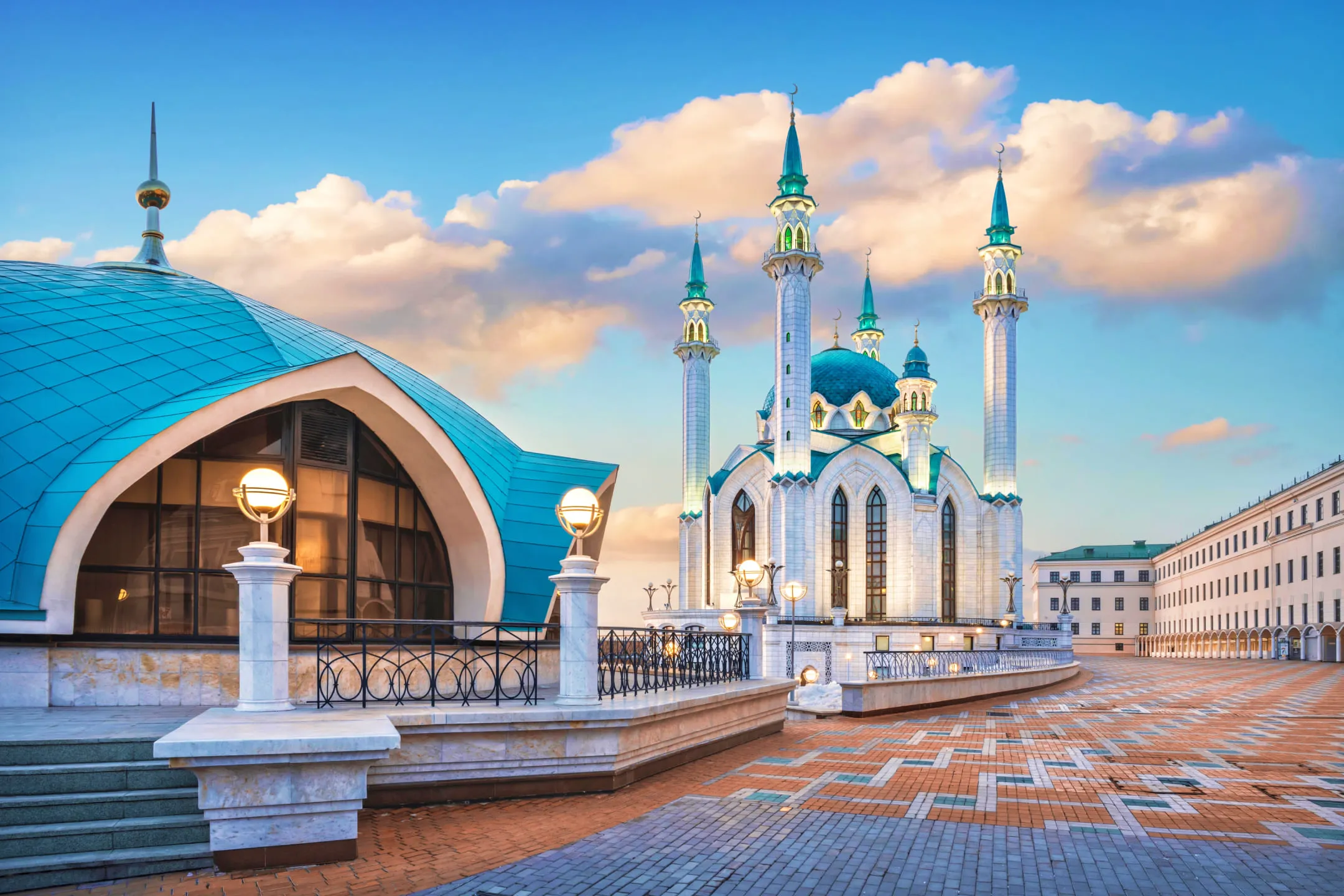 Подсветка Казанского кремля