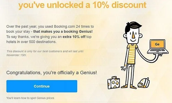 booking genius