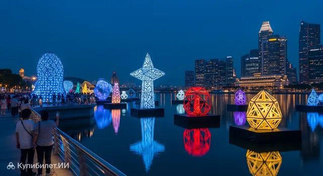 Фестиваль света i Light Singapore
