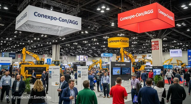 Выставка строительной техники Conexpo-Con/AGG