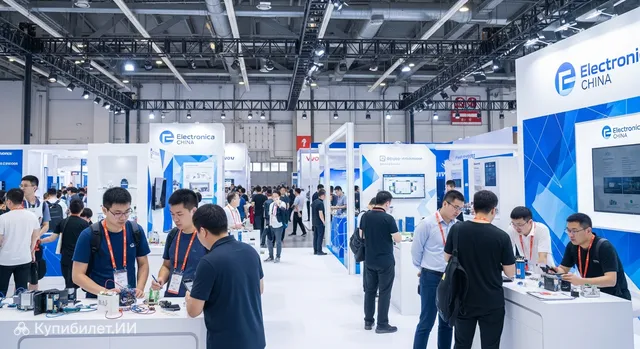 Выставка электроники Electronica China 2026