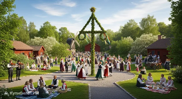 Праздник Середины лета (Midsommar)
