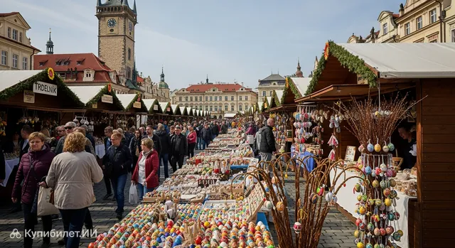 Пасхальные ярмарки в Праге