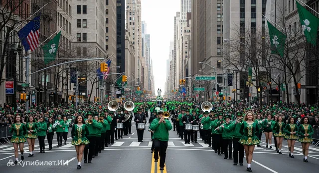 Парад в честь Дня святого Патрика