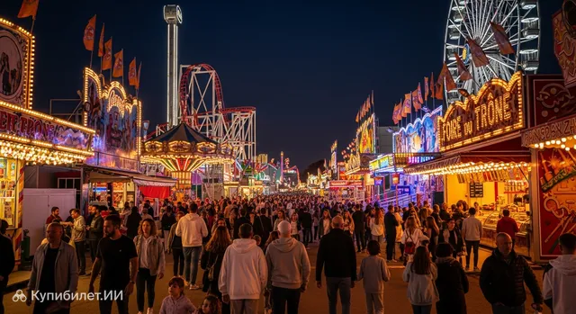 Ярмарка-фестиваль Foire du Trône