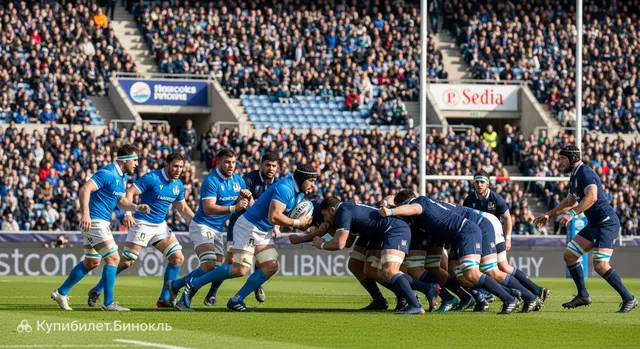 Кубок шести наций по регби: Италия против Шотландии