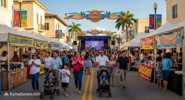 Фестиваль 'Carnaval on the Mile'
