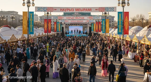 Празднование "Наурыз мейрамы"