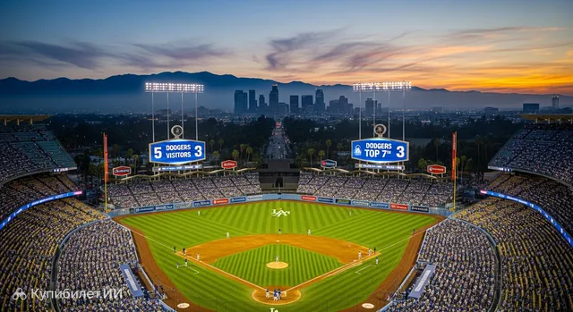 Домашний матч Los Angeles Dodgers против San Diego Padres