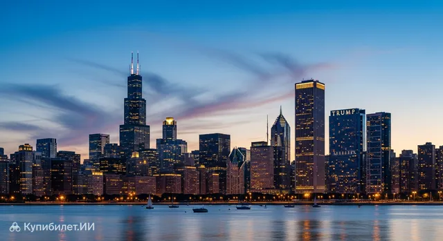 Чикагское авиашоу и водное шоу