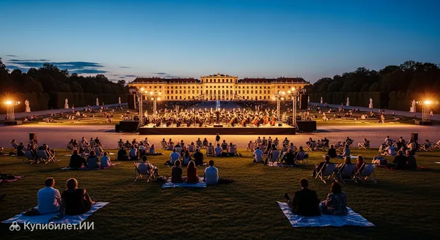 Концерт летней ночи в Шёнбрунне