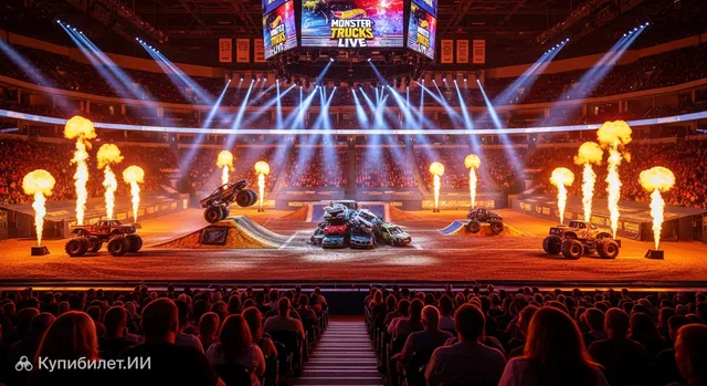 Hot Wheels Monster Trucks Live Glow-N-Fire