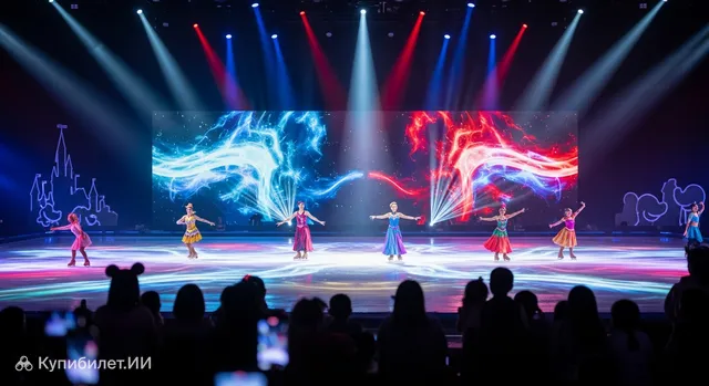 Disney On Ice представляет 'Magic in The Stars'