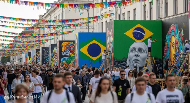 Фестиваль уличного искусства Vulica Brasil