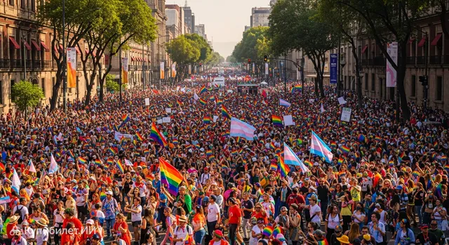 Марш Гордости ЛГБТ+ (Mexico City Pride)