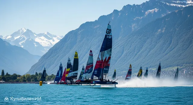 Парусная регата SailGP Geneva