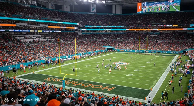 Предсезонные игры NFL команды Miami Dolphins 2026