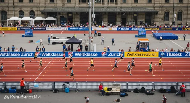 Легкоатлетический турнир Weltklasse Zürich