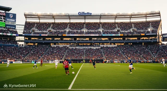 Домашний матч New England Revolution против Houston Dynamo FC