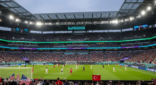 Чемпионат мира по футболу FIFA 2026: США против Турции