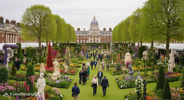 Цветочная выставка в Челси 2026