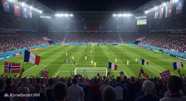 Fotball-VM 2026: Норвегия против Франции