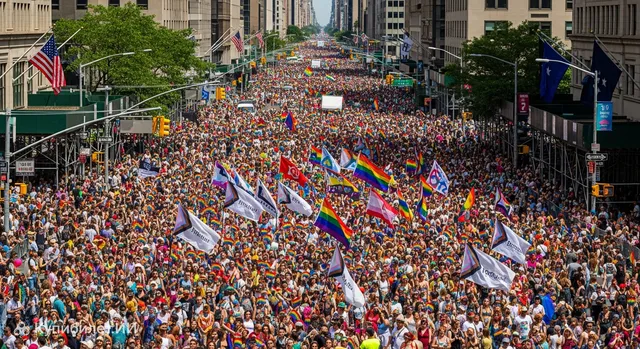 Марш NYC Pride