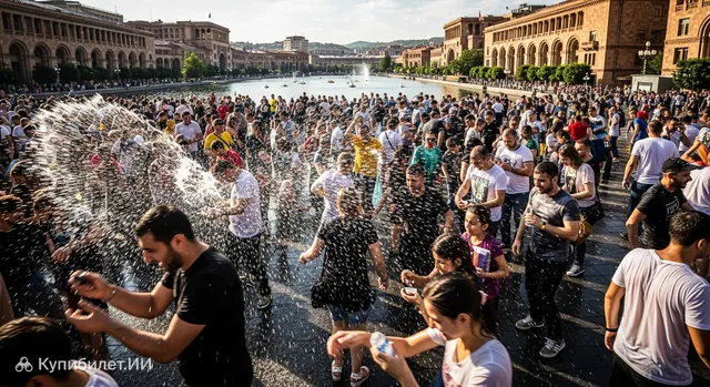 Вардавар – Армянский водный фестиваль