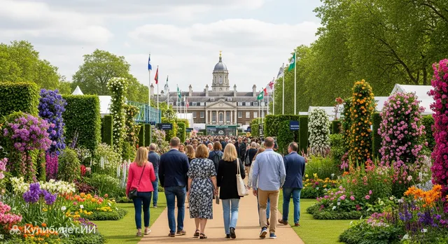 Цветочное шоу RHS Chelsea