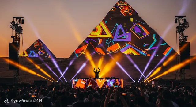 EXIT Festival у Пирамид Гизы