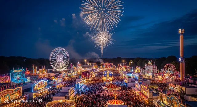 Рейнская Ярмарка (Rheinkirmes) 2026