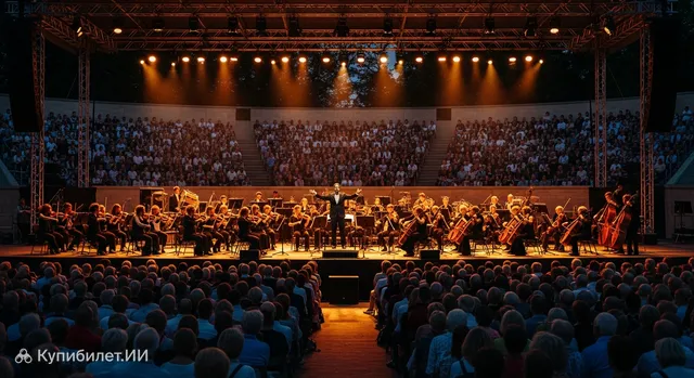 Открытый концерт Берлинского филармонического оркестра (Вальдбюне)