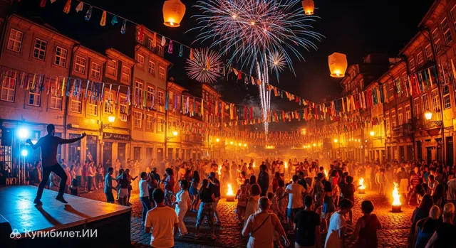 Праздник Святого Иоанна Крестителя (Festa de São João do Porto)