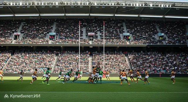 Регби: Springboks против All Blacks