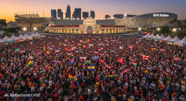 Чемпионат мира по футболу FIFA 2026 в Лос-Анджелесе