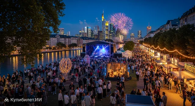 Музейный берег Франкфурта 2026 (Museumsuferfest)