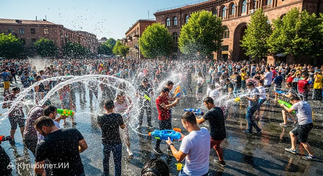 Вардавар – водный фестиваль