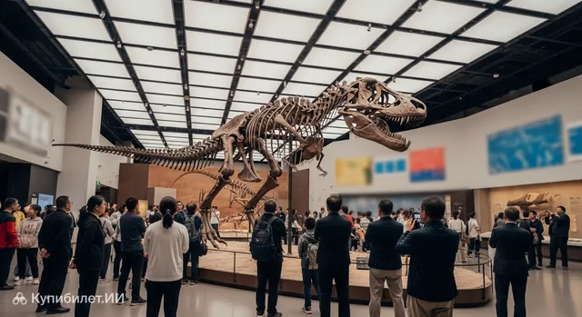 T-REX: Специальная выставка 'Король динозавров'