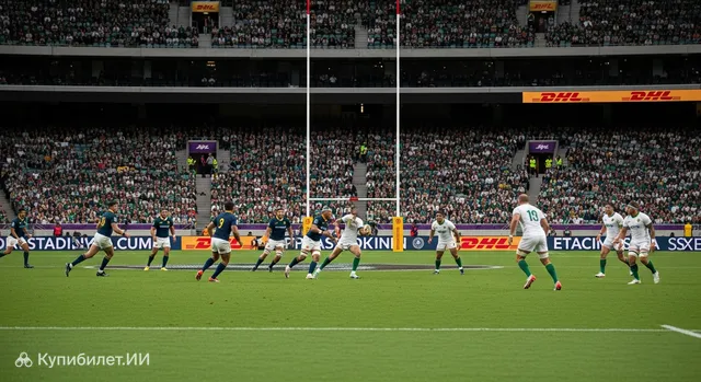 Регби: Springboks против All Blacks 2026