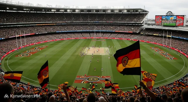 AFL: Richmond против Essendon (Dreamtime at the 'G)