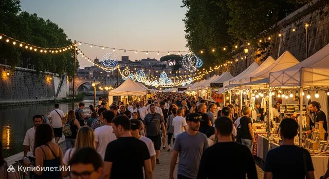 Lungo il Tevere Roma 2026