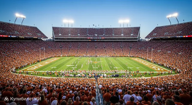 Домашние матчи по американскому футболу Texas Longhorns