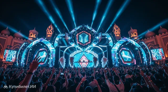Музыкальный фестиваль UNTOLD Dubai