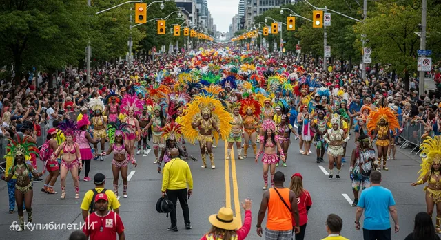Карибский карнавал в Торонто (Caribana) - Гранд-парад
