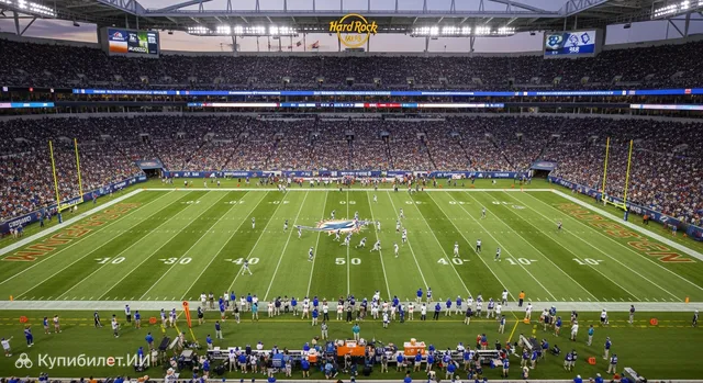 НФЛ Предсезонный матч: Giants против Dolphins