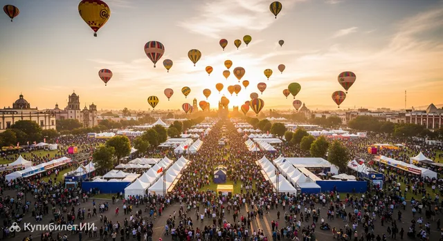 Фестиваль воздушных шаров в Леоне (Festival Internacional del Globo) 2026