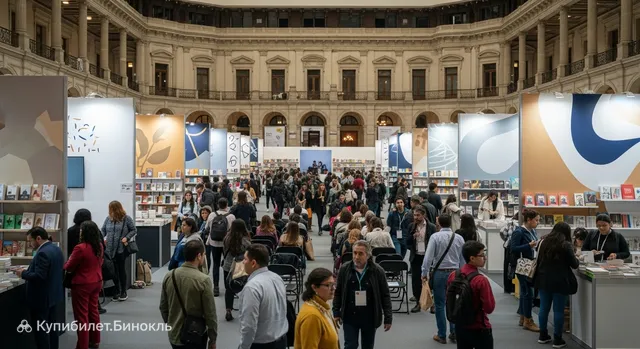 Международная книжная ярмарка во Дворце горного дела (FILPM)