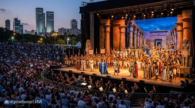 Опера в парке Яркон: «Аида»