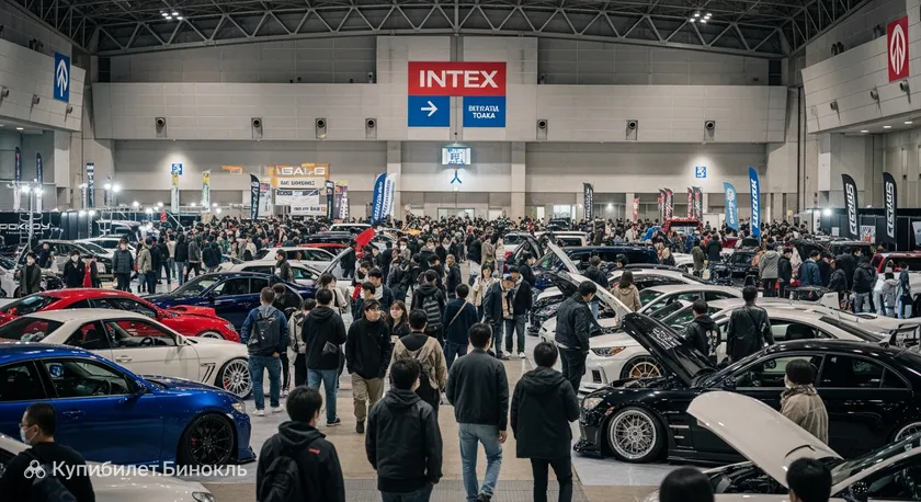 Выставка кастомных автомобилей Osaka Auto Messe 2026