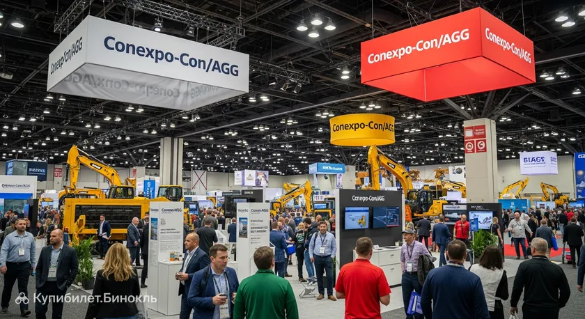 Выставка строительной техники Conexpo-Con/AGG